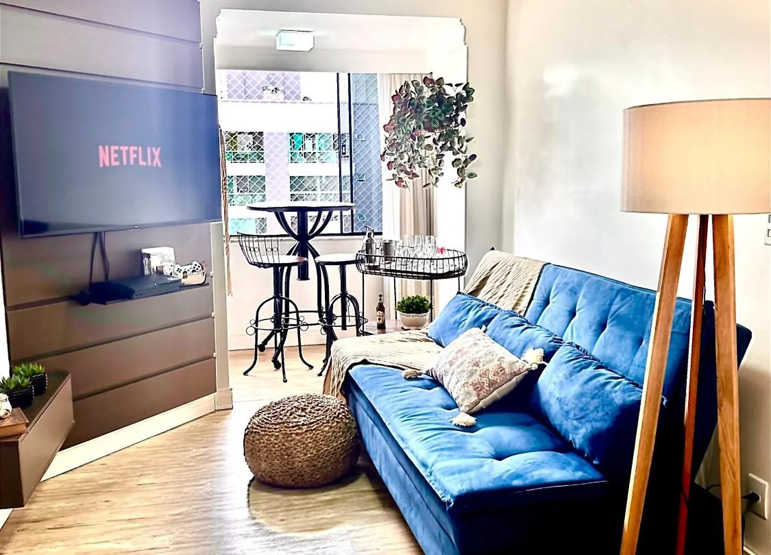 Ape Bc Otima Localizacao 4Min A Pe Da Praia Garagem Home Office Para 4 Com Ar-Condicionado Portaria 24H Balneário Camboriú Brasilien